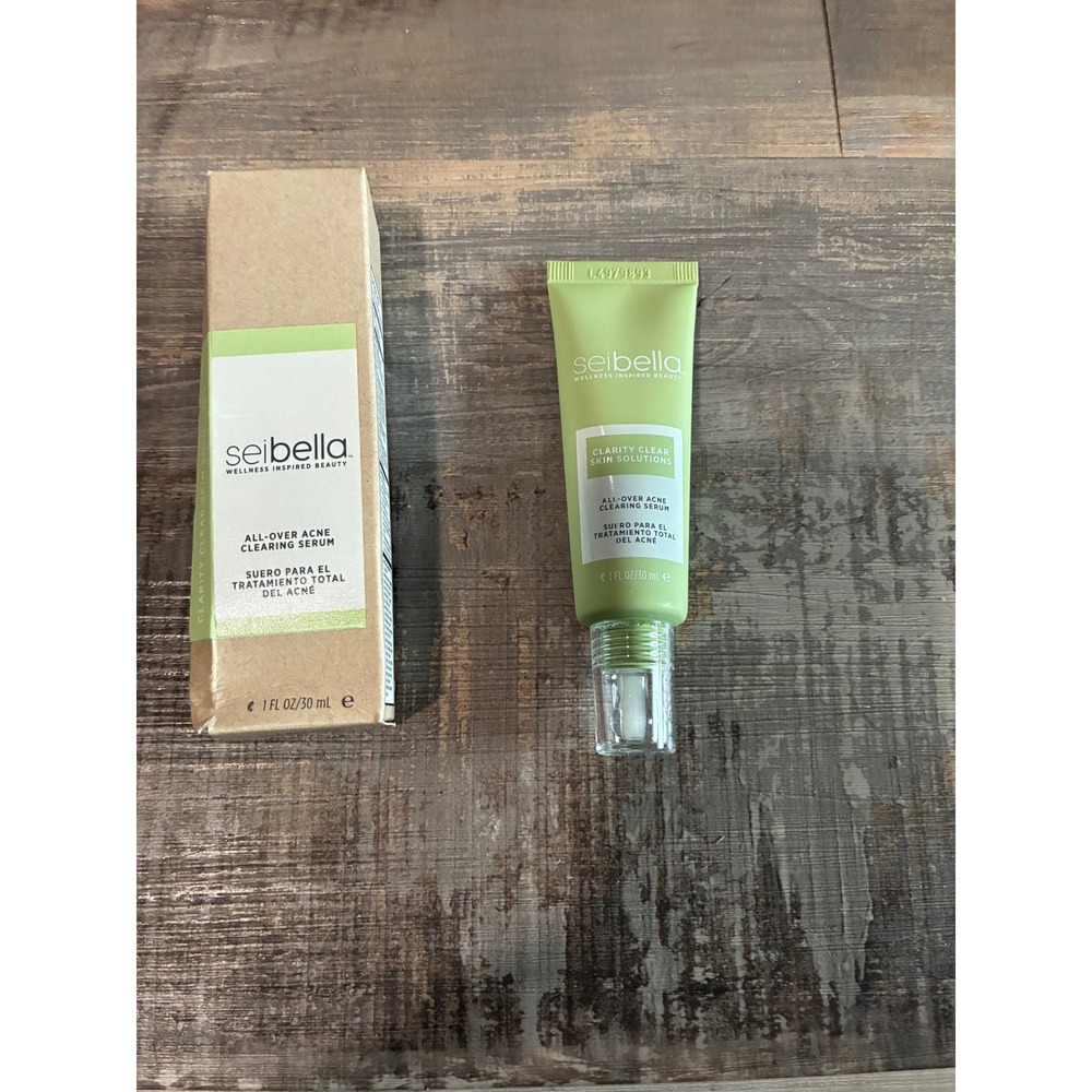 Sei Bella Clarity Clear Skin Solutions All-Over Acne Clearing Serum 1oz 30ml NEW